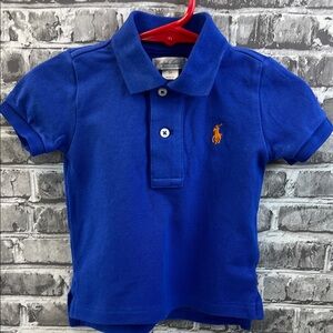 Ralph Lauren boy's Polo‎ Shirt in Royal Blue